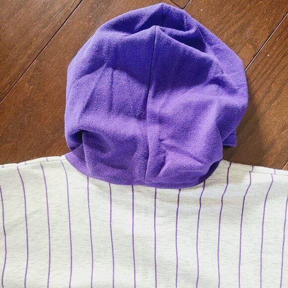 Vintage Quarter Back 3/4 Sleeve Stop Action Sports Wear Hooded Shirt - Picture 15 of 16